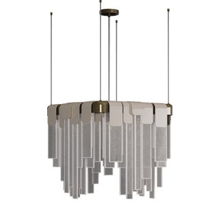 Frostlight Pendant Lamp by Porus Studio For Sale