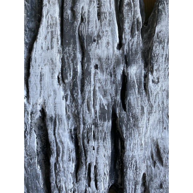 Free Form Abstract Minimalist Clay Plaster Art For Sale - Image 4 of 6