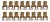 19th Century Walnut Château Chairs, Set of 16 For Sale