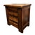 Hand Carved Walnut Dresser, Spain, 17th Century For Sale - Image 3 of 6