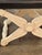 Pair of French Carved and Painted X Form Benches For Sale - Image 4 of 8
