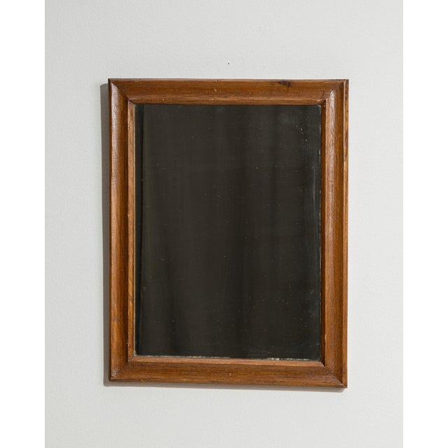 19th Century 19th Century France Amber Wood Mirror For Sale - Image 5 of 10