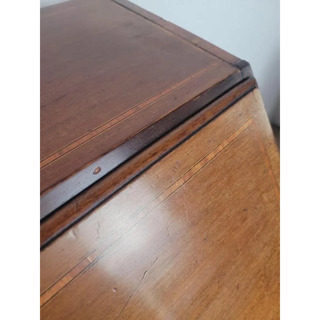 Edwardian Inlaid Writing Bureau, 1910s For Sale - Image 11 of 18