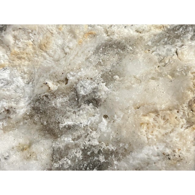 1981 Abstract Carrara Marble Sculpture by Marcus Lyons For Sale - Image 4 of 6