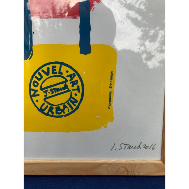 Jean Starck, Composition, Screen Print, 2016, Framed For Sale - Image 11 of 14
