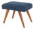Staphorst Upholstered Wood Footstool For Sale