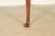 Baker Furniture Queen Anne Walnut and Burl Wood Tea Table For Sale - Image 12 of 16