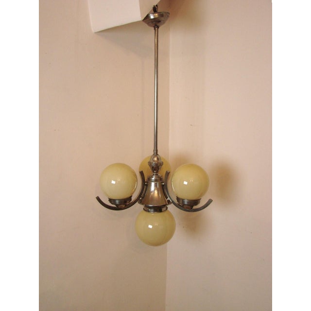 Art Deco Chandelier, 1920s For Sale - Image 18 of 18