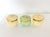 Alabaster Vintage Italian Alabaster Trinket Boxes – Hand Painted Floral Stone Pill Boxes, Vintage Vanity Decor, Made in Italy - Set of 3 For Sale - Image 8 of 10
