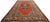 Antique Bakshaish Carpet, Oriental Persian Handmade in Ivory, Blue and Red For Sale - Image 17 of 18