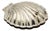 Fluted Silver Shell-Shaped Butter Dish For Sale