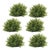 Spring Mini Leaf Foliage Half Orb (Set of 6) For Sale