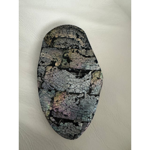 Nautical Large Natural Clam Decorative Box For Sale - Image 3 of 5