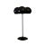 Bubble Shaped Black Table Lamp by Juanma Lizana For Sale
