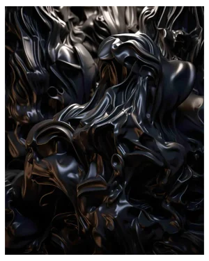 Kevin Abanto, Ephemeral Radiance, Digital Print, 2023