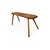 This antique Swedish farm bench handcrafted from solid pine wood, featuring a long plank seat and four simple splayed...