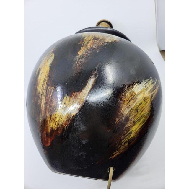 Ceramic Lamp by Hubert Olivier, France, 1980 For Sale - Image 9 of 18