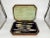 English George Butler & Company 7 Piece Sterling Mounted Sheffield Cased Serving Set For Sale - Image 3 of 13