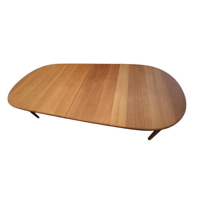 Dining Table in Oak with Extension Leaves by Kurt Østervig for KP Møbler, 1960s For Sale - Image 9 of 18