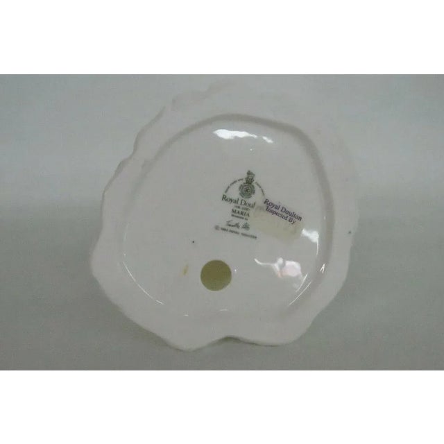 Royal Doulton Royal Doulton HN3381 Maria English Bone China Porcelain Figurine For Sale - Image 4 of 11