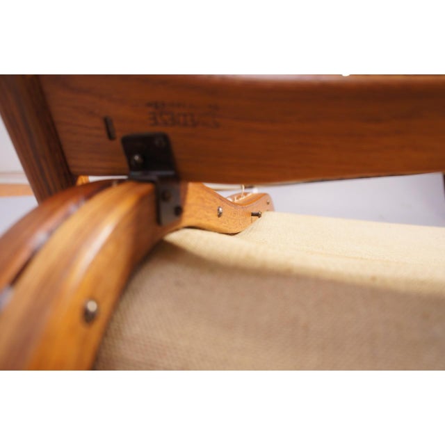 Brown Lamino Easy Chair by Yngve Ekström For Sale - Image 8 of 10