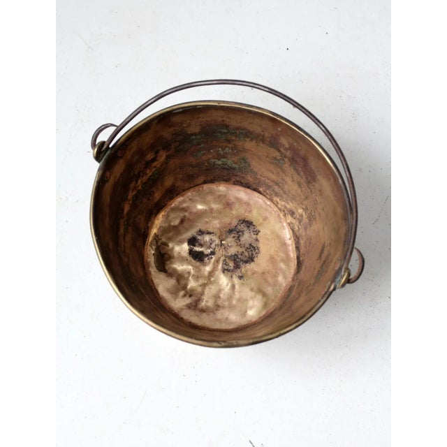 Antique Brass Kettle For Sale - Image 12 of 13