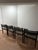 Joe & Linda Ricchio Knoll Ricchio Chairs, Set of 4 For Sale - Image 4 of 6