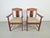 Art Deco Haagse School Armchairs in Oak and Ebony, 1920s, Set of 2 For Sale - Image 4 of 15