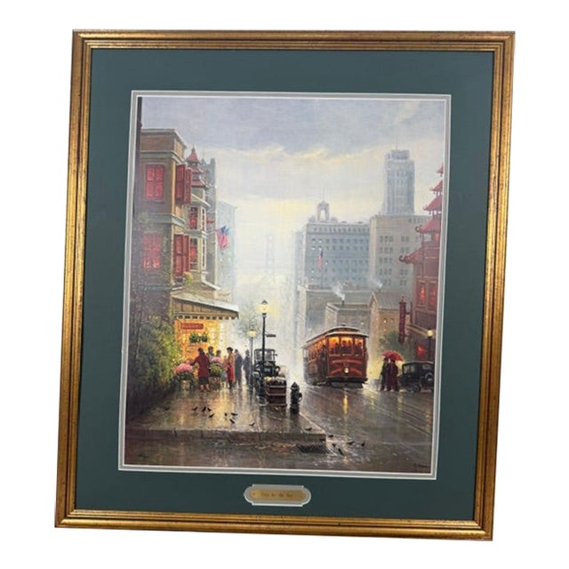 Limited Edition Signed G. Harvey "City by the Bay - San Francisco" 172/1250 For Sale