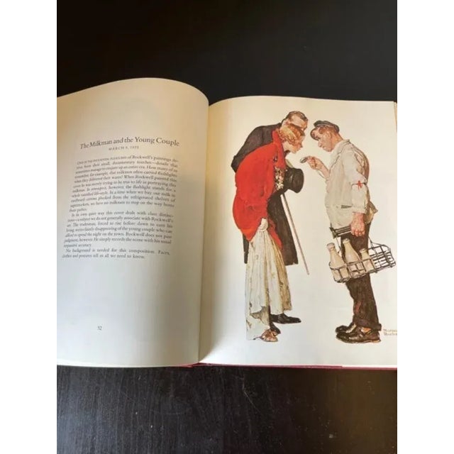 American Vintage Norman Rockwell American Artist Book For Sale - Image 3 of 8