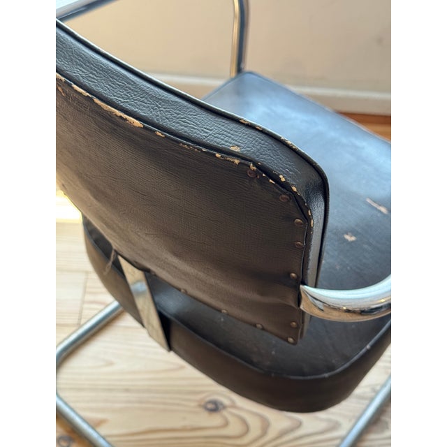 1950s 1950s Pair of Mid-Century Chairs For Sale - Image 5 of 6