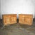 Mid 20th Century Rustic Small Credenzas or Buffet Cabinets Ranch Oak by A. Brandt Company, a Pair For Sale - Image 13 of 13