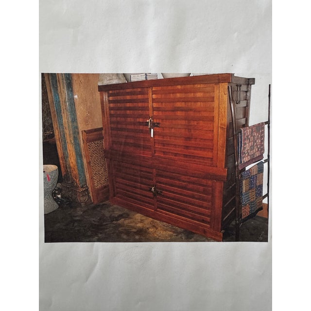 Brown Antique Japanese Tansu For Sale - Image 8 of 8