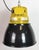 1990s Industrial Yellow Explosion Proof Lamp with Black Enameled Shade from Elektrosvit, 1990s For Sale - Image 5 of 18