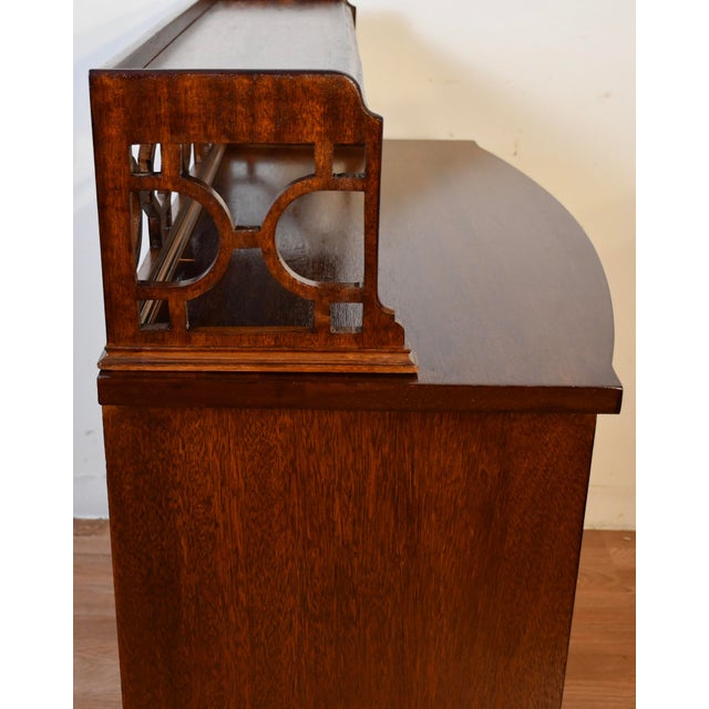 1920s Finch Fine Furniture English Regency Mahogany Commode / Bachelors Chest of Drawers For Sale - Image 10 of 16