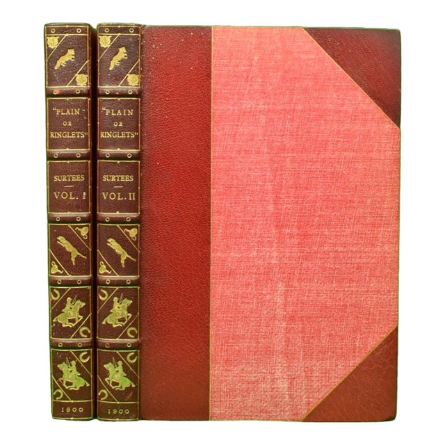 "Plain or Ringlets? Vol. I & Ii" 1900 Surtees For Sale