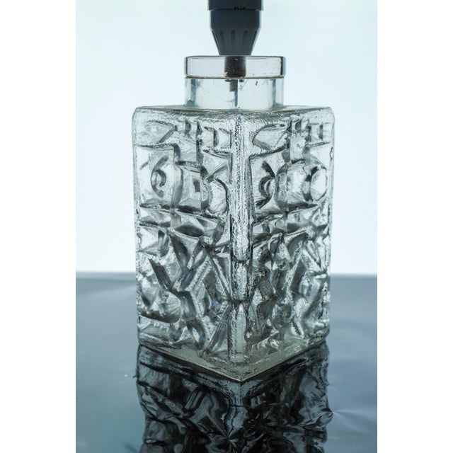 Scandiavian Glass Lamp by Henrik Blomqvist For Sale - Image 5 of 15