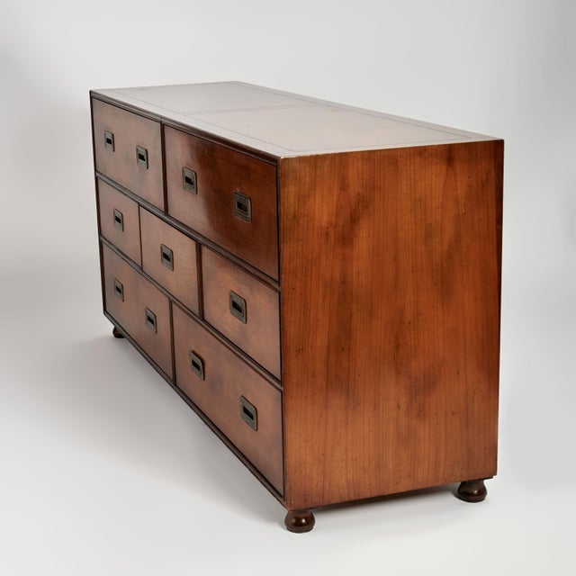 Mid Century Campaign Chest by Baker For Sale - Image 11 of 12