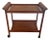 Vintage 1970s Danish Modern Teak Bar Cart For Sale