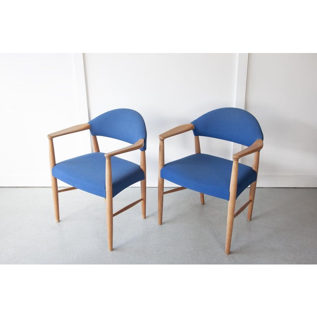 Model 223 Chairs attributed to Kurt Olsen for Slagelse Møbelværk, Set of 2 For Sale - Image 5 of 11
