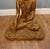 Nepalese Buddhist Meditating Sculpture in Carved Wood For Sale - Image 4 of 11