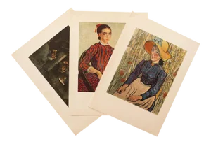 1950s After Vincent Van Gogh, Set of Three First Edition Prints
