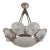 French Art Deco Chandelier by Simonet Freres - 1930 France For Sale