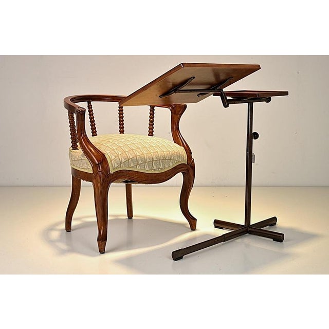 Upholstered Walnut Armchair from Spätbidermeier, Germany, 1870s For Sale - Image 15 of 16