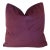 Lavender Luxurious Abstract Modern Designer Feather/Down Velvet Pillow For Sale - Image 8 of 9