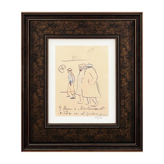Artist: Pablo Picasso Country: Spain Title: Trip To Paris 3 Medium: Giclees Marks: Limited Edition numbered, not signed...