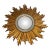 Gilt Resin Sunburst Mirror For Sale - Image 13 of 13
