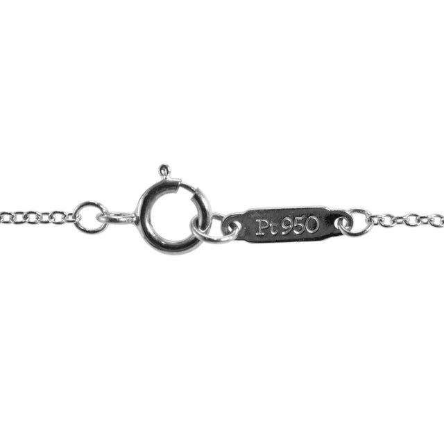 Early 21st Century Tiffany & Co. Paper Flowers Collection Platinum Diamond Firefly Pendant Necklace For Sale - Image 5 of 9