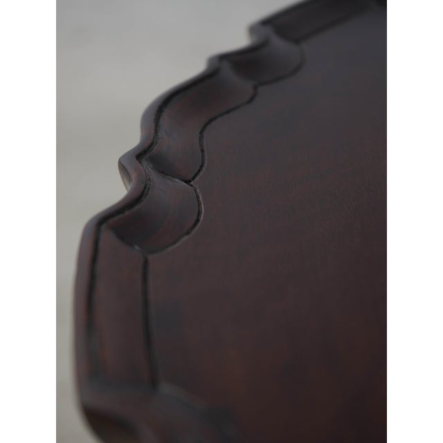 Henkel Harris Mahogany Tilt Top Table For Sale - Image 9 of 16