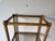 1980s Mid-Century Modern Faux Bamboo & Rush-Wrapped Etagere Bookcase For Sale - Image 5 of 12
